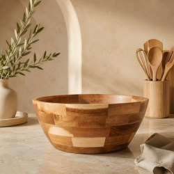 Wooden Fruit Bowl